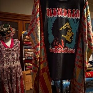 Hendrix Live in Concert Long Sleeve Tee - Black